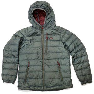 LL Bean Ultralight 650 Down Hooded Jacket Large